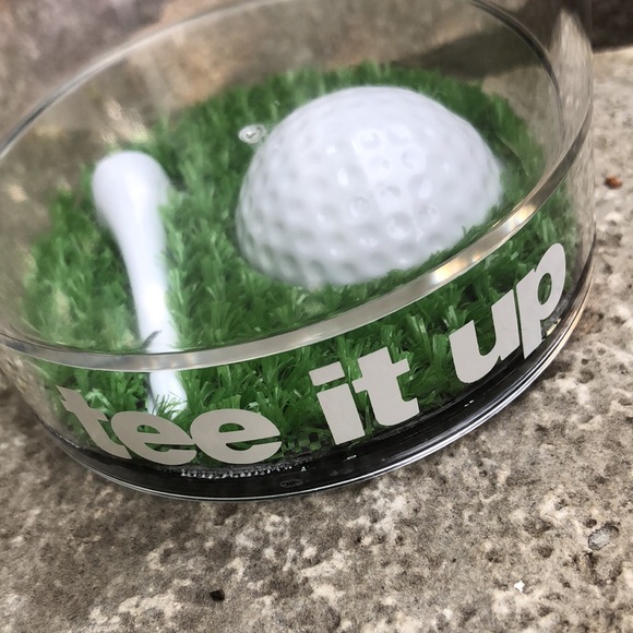 “Tee It Up”-Plastic Novelty Golf Themed Glass-NEW-High Ball Size - Picture 3 of 10